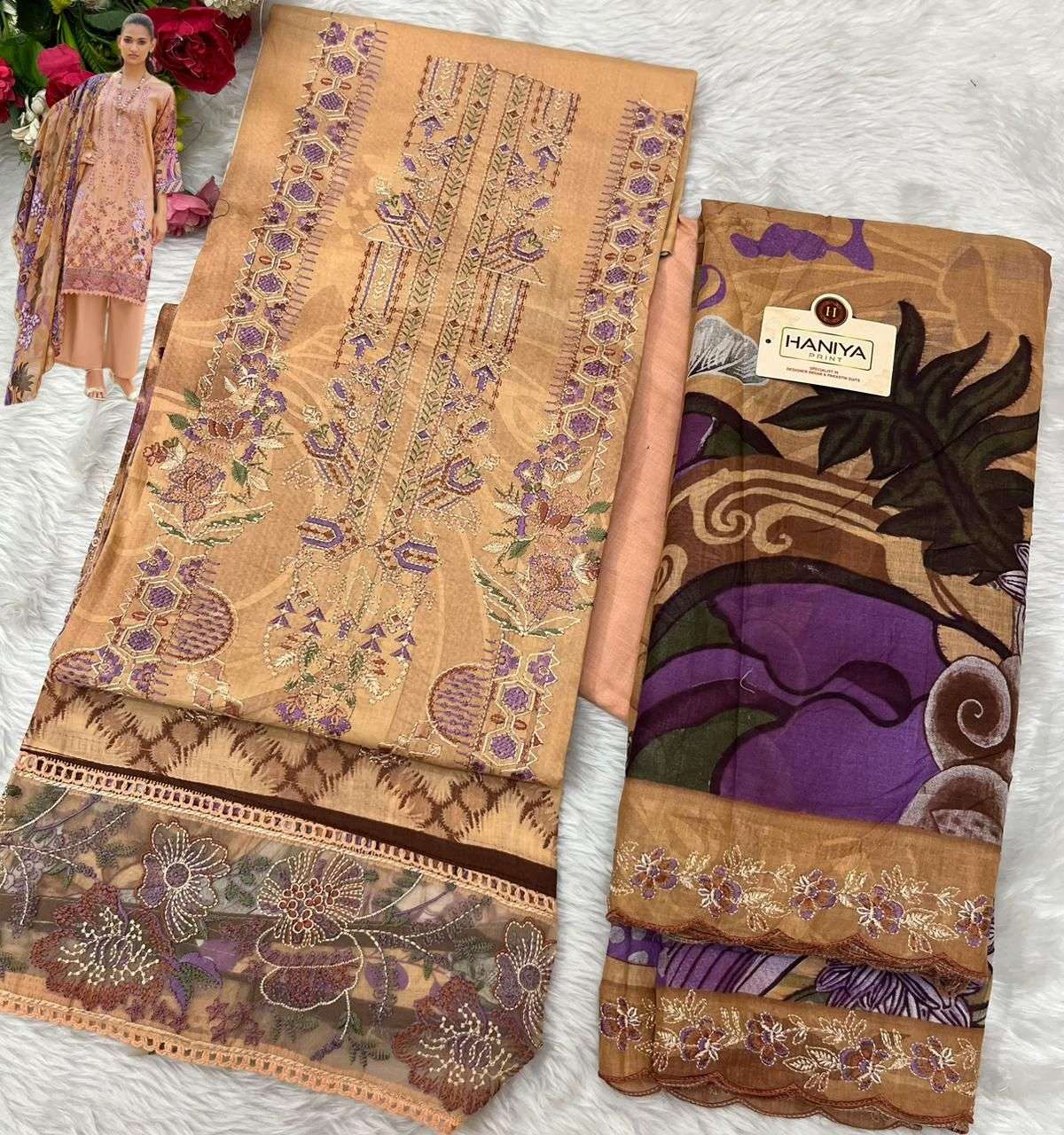 NUSHRAT BY HANIYA PRINT